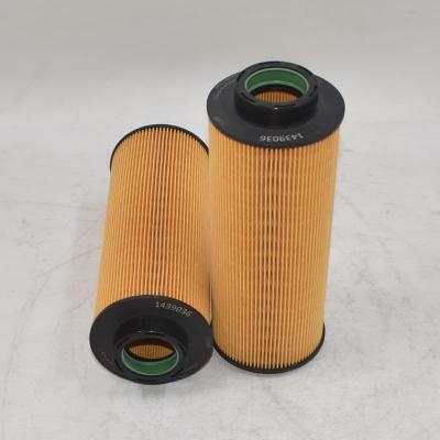 Filtro de óleo para motor de equipamento pesado 1439036