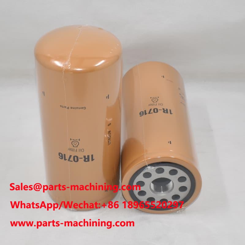 1R-0716 novo filtro de óleo de peças de motor de alta eficiência