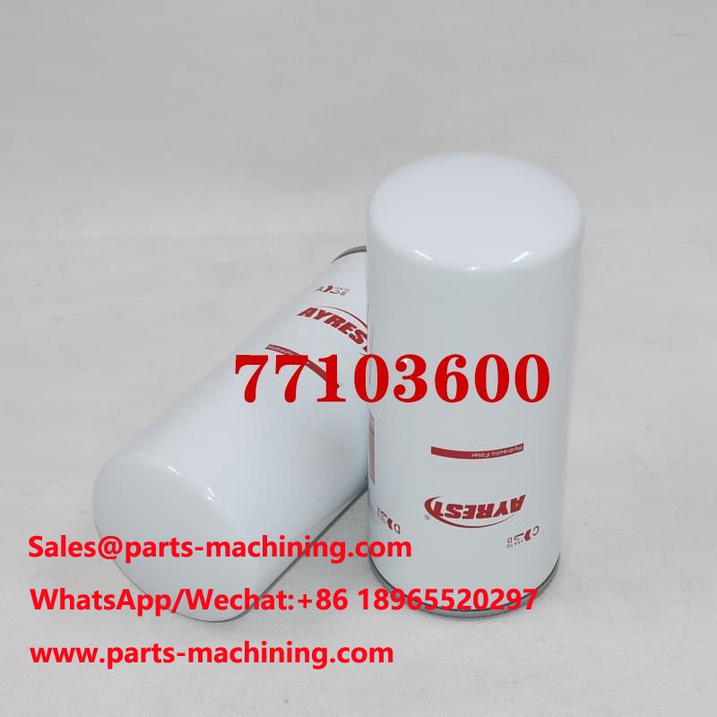 Substitua o filtro hidráulico 77103600 587374