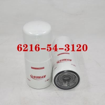Filtro de óleo 6216-54-3120 Peças para trator de esteira