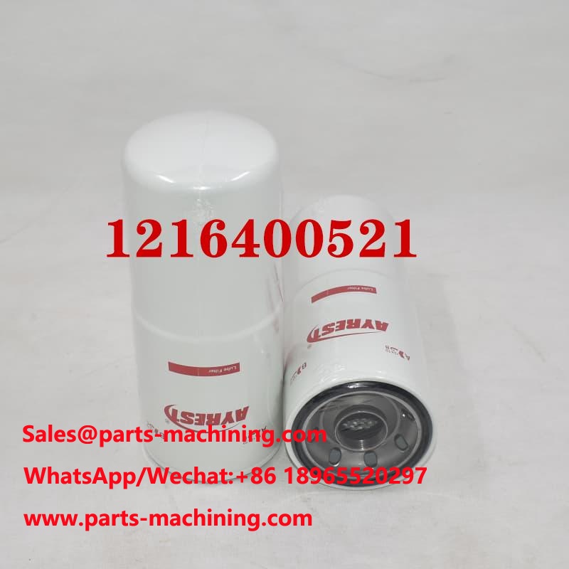 Filtro de óleo tipo spin-on 1216400521 para caminhão