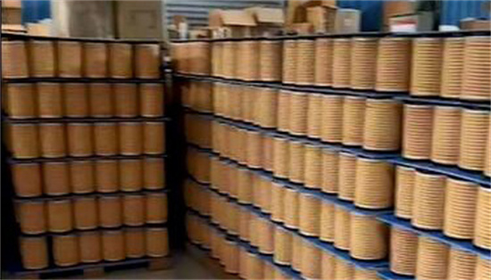 Vídeo de produtos de fábrica prontos para embarque