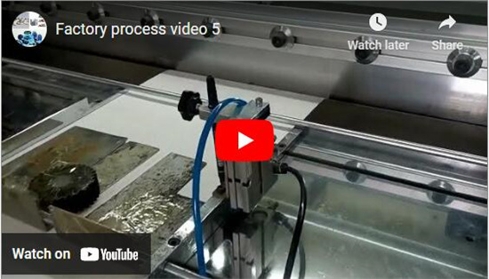 Vídeo do processo de fábrica 5