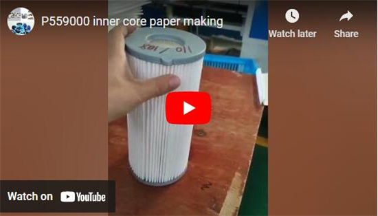 Fabricação de papel com núcleo interno P559000